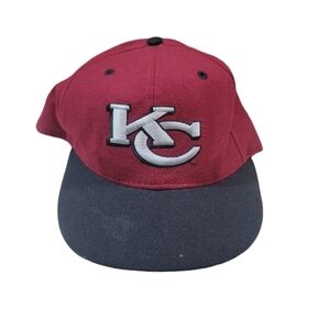 Kansas‎ City Chiefs New Era 5950 Pro Model 100% Wool Size 6 7/8